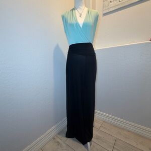 Allison Brittney Mint Green Wide Leg Jumpsuit Small
